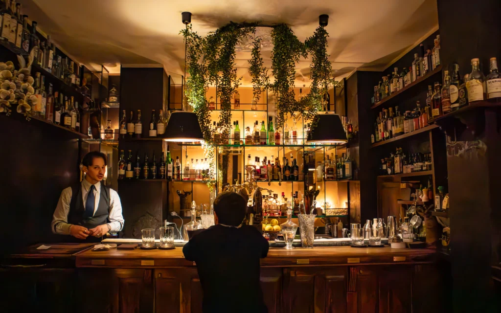 A moody 1930s cocktail bar, the spiritual home of Off Book